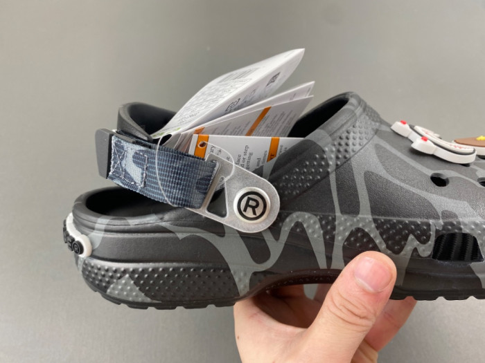 bape x Cr*0*s classic clog 