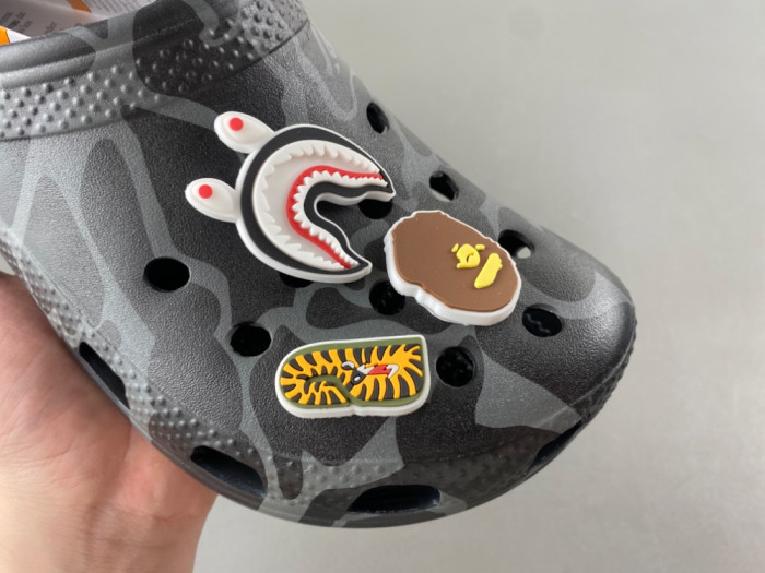 bape x Cr*0*s classic clog 