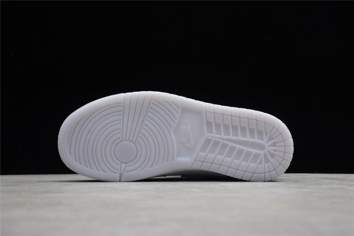 air jordan 1 mid wolf grey aluminum (w) bq6472-105