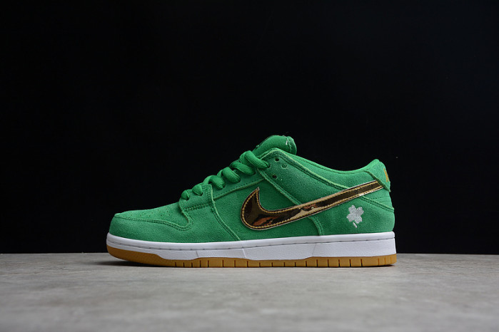 nike sb dunk low pro st. patrick''s day (2022) bq6817-303