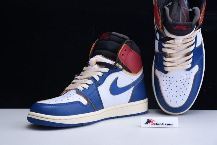 air jordan 1 retro high union los angeles blue toe bv1300-146