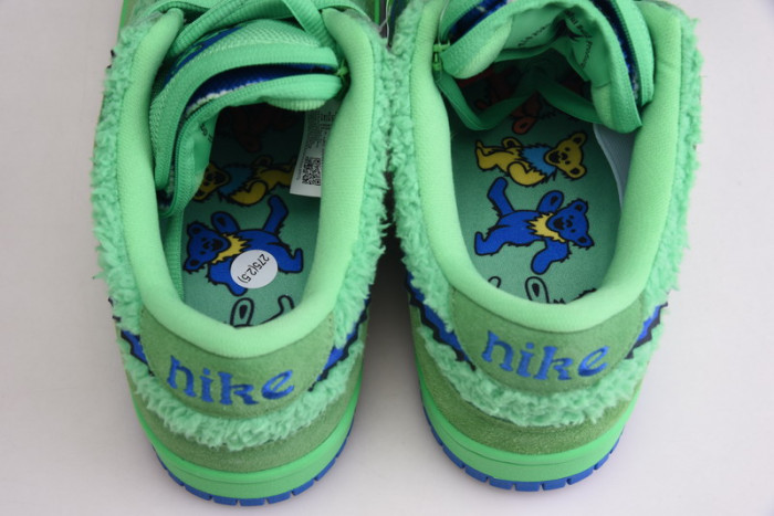nike sb dunk low "grateful dead - green bear" - cj5378-300