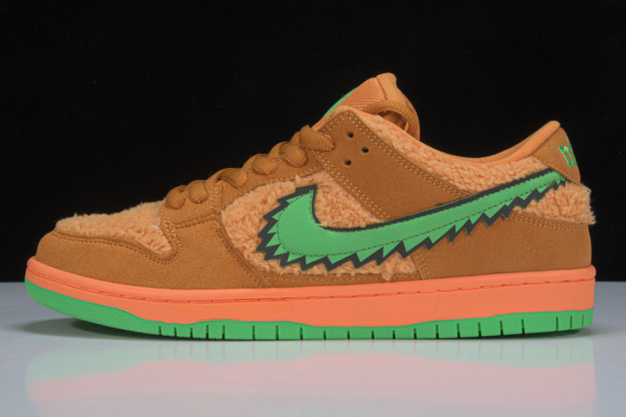 nike sb dunk low grateful dead "orange bear" cj5378-800