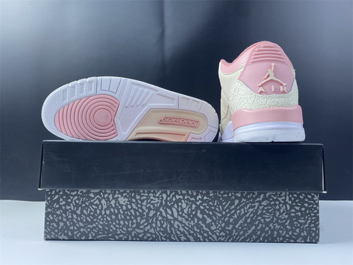 air jordan 3 retro sail rust pink (w) ck9246-116