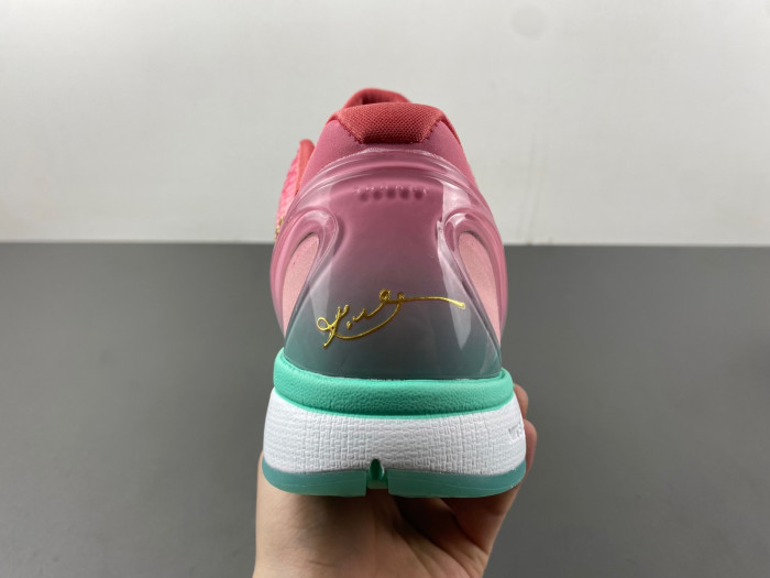 nike zoom kobe 6 pink green cm2190-201
