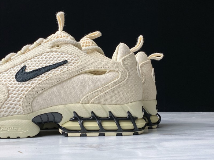 nike air zoom spiridon cage 2 stussy fossil cq5486-200