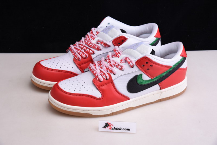 frame skate x nike sb dunk low habibi ct2550-600