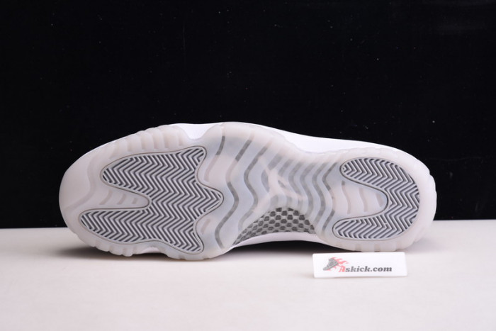 air jordan 11 black clear metallic silver ct8012-011