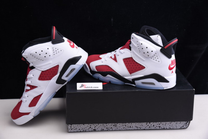 air jordan 6 retro carmine (2021) ct8529-106