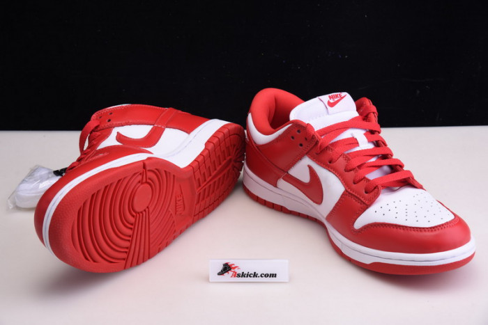 nike dunk low university red (2020) cu1727-100