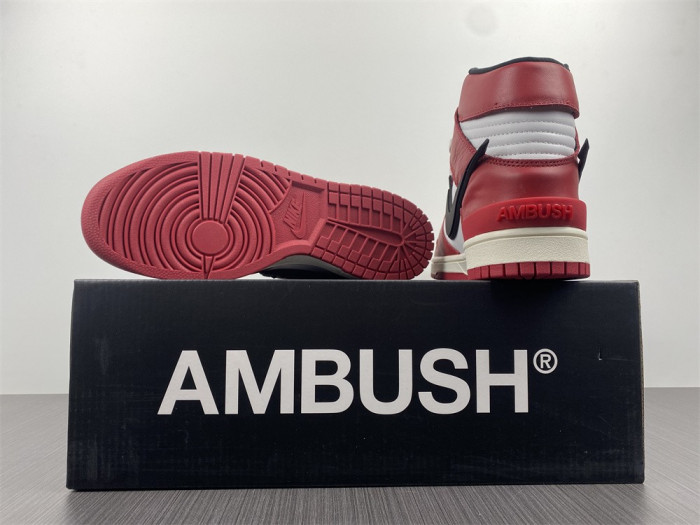 ambush x nk sb dunk high chicago cu7544-102