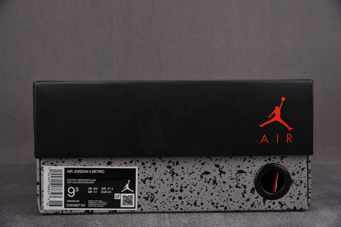 air jordan 4 “green laser” cw0897-101