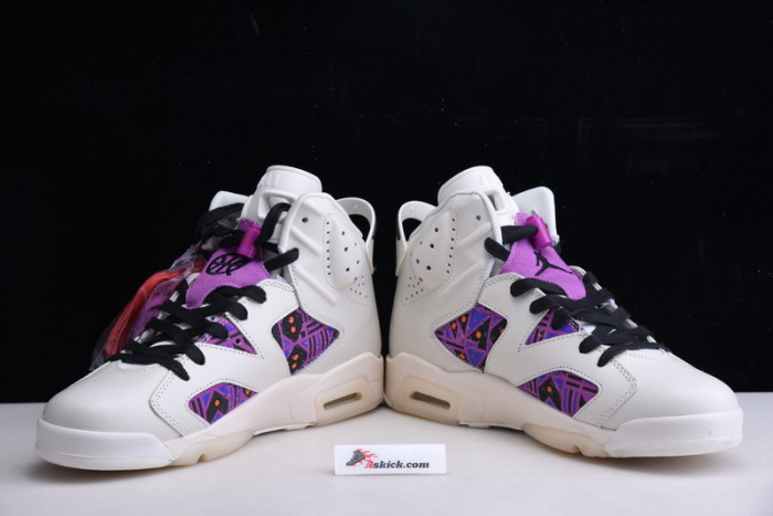 air jordan 6 retro quai54 sail black (2020) cz4152-101