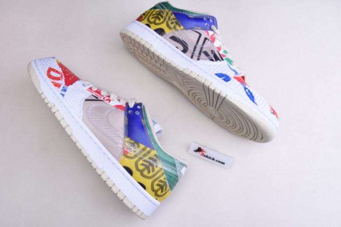 nike dunk low sp city market da6125-900