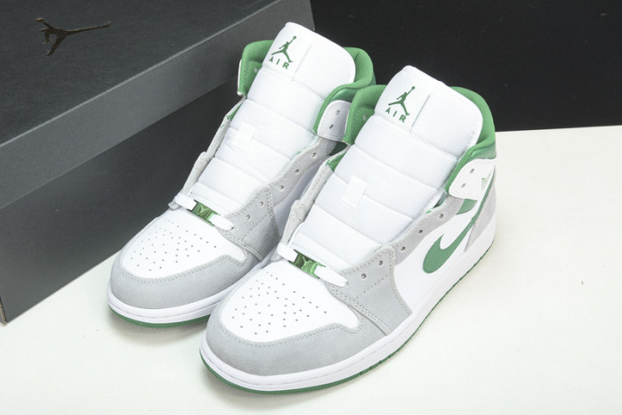 air jordan 1 mid grey green dc7294-103