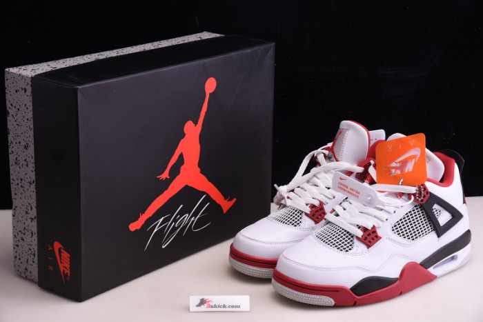air jordan 4 retro fire red (2020) dc7770-160