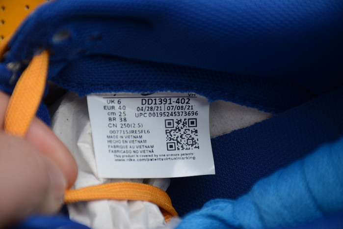 nike dunk low ucla dd1391-402