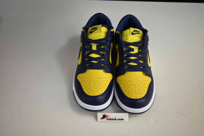 nike dunk low michigan dd1391-700