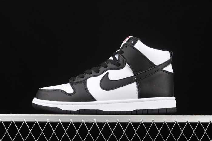 nike dunk high black white (2021) dd1399-105