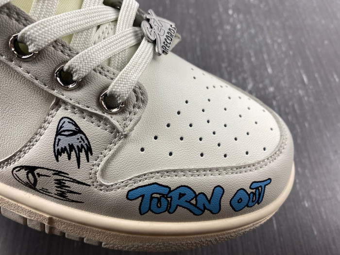 nike dunk low chrome hearts dd1503-107.