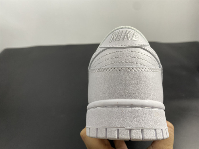 nike dunk low triple white (2021) dd1503-109