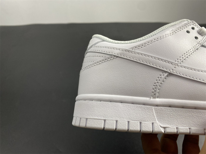nike dunk low triple white (2021) dd1503-109