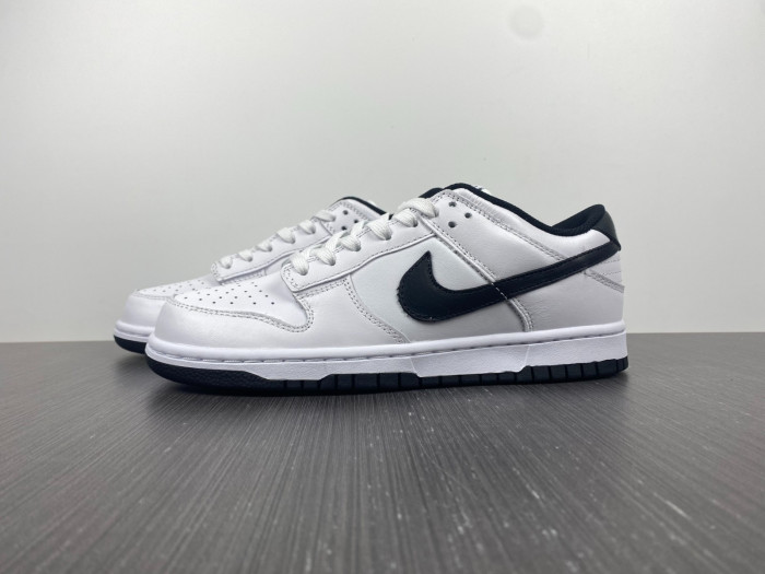 nike dunk low white black wmns dd1503-113