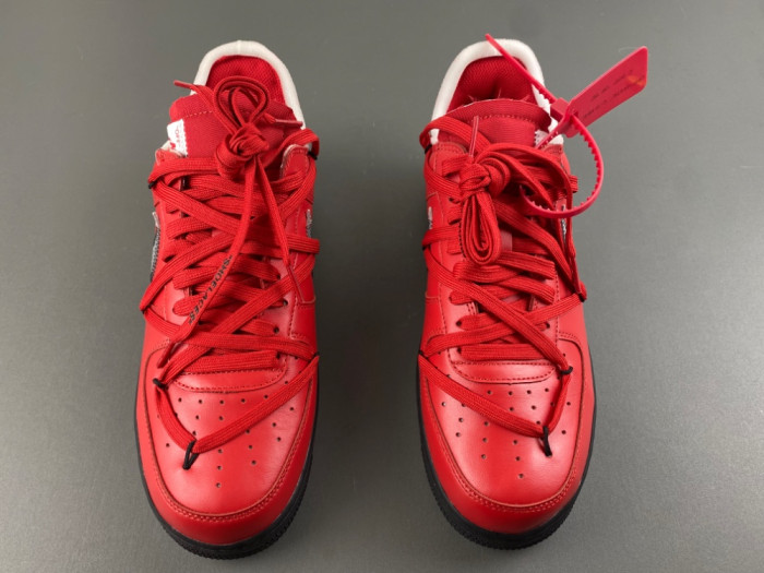 Off-White x Nike Air Force 1 Low Red DD1876-600