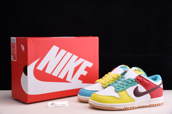 nike dunk low free 99 white dh0952-100