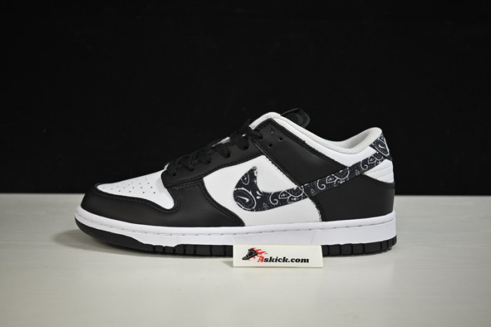 nike dunk low black paisley (w) dh4401-100