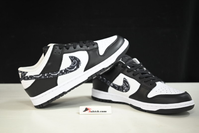 nike dunk low black paisley (w) dh4401-100