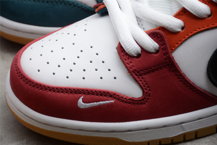 q32 parra x nk sb dunk low”multi-color 2021″ dh7695-100