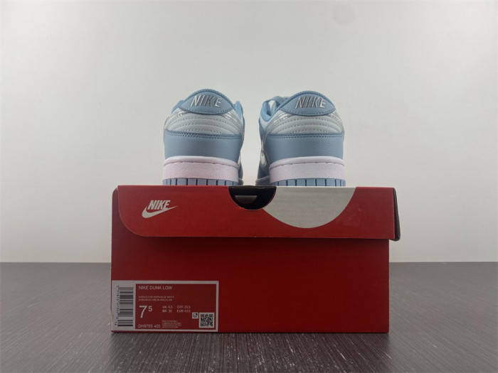 nike dunk low clear blue dh9765-401