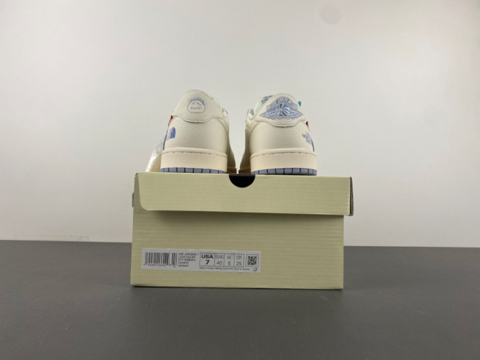 Travis Scott x Air Jordan 1 Low Top DIY1688-007