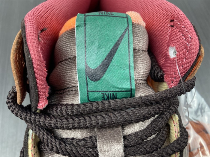 nike dunk mid social status free lunch chocolate milk dj1173-700