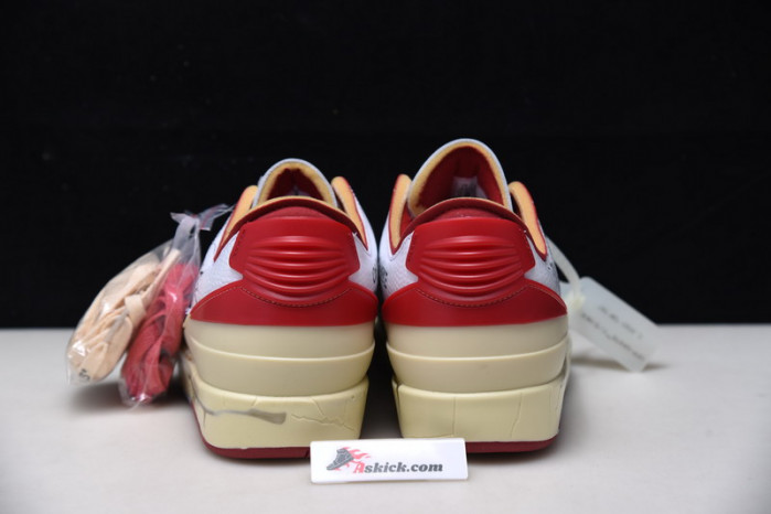 of x air jordan 2 retro low sp white red dj4375-106