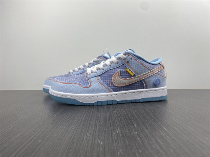 union x nike dunk low blue dj9649-400