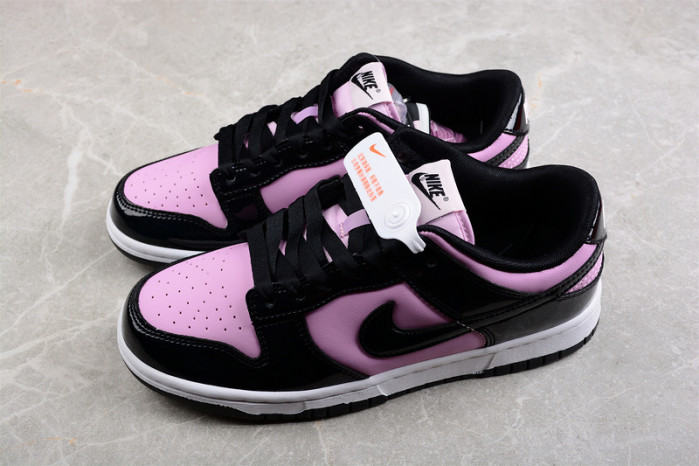 nike dunk low pink foam black dj9955-600