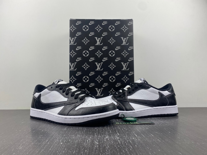 travis scott x air jordan 1 low black dl2211-001