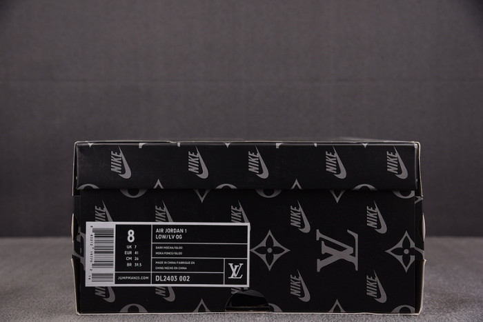 LV x Air Jordan 1 Low x Off-White x Travis Scott DL2403-002