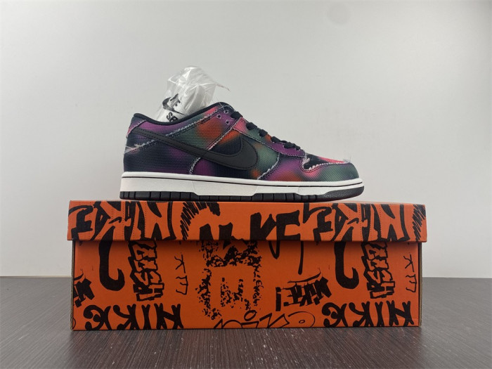 nike dunk low graffiti pink dm0108-002