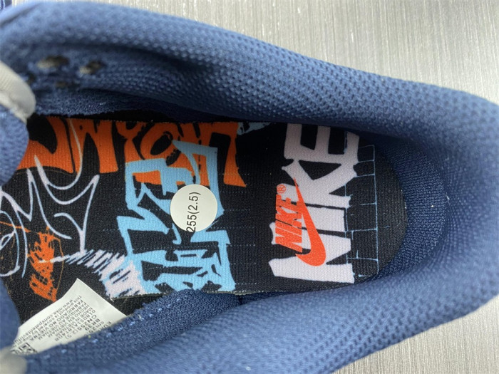 nike dunk low graffiti navy dm0108-400