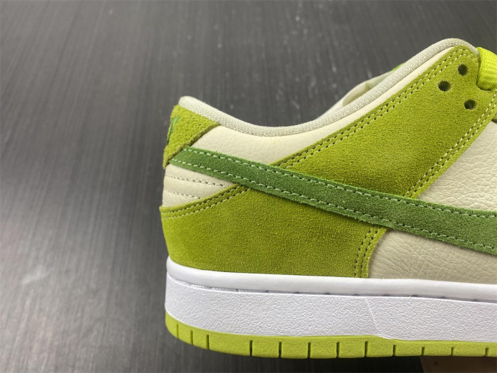 nike sb dunk low green apple dm0807-300