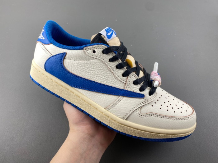 Travis Scott x Fragment x Air Jordan 1 Low OG DM7866-104