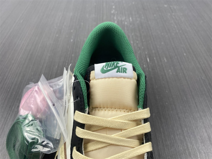 fragment design x travis scott x air jordan 1 low black/beige/green dm7866-128