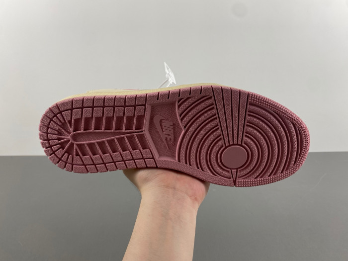 travis scott x air jordan 1 low og pink dm7866-600