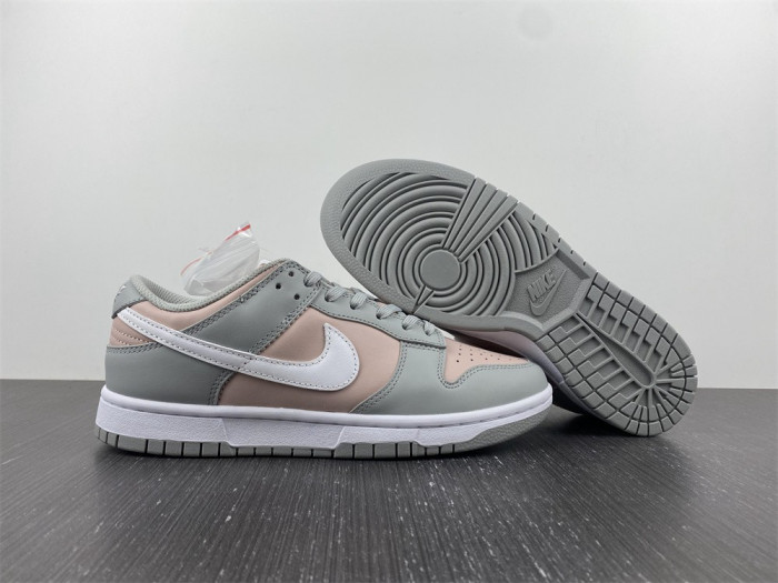 nike dunk low pink oxford (w) dm8329-600