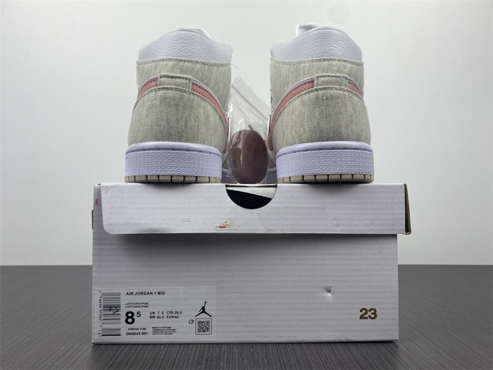 air jordan 1 mid se light iron ore (w) dn4045-001