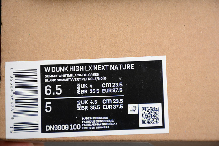 nike dunk high next nature summit white (w) dn9909-100