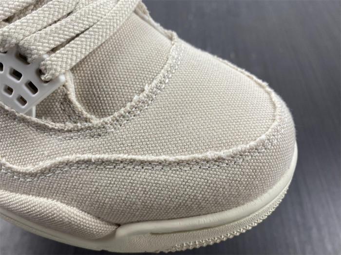 air jordan 4 retro blank canvas (w) dq4909-100